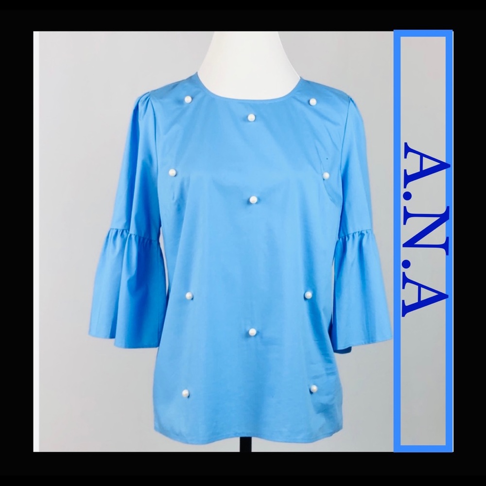 A.N.A - BLUE & PEARL TOP